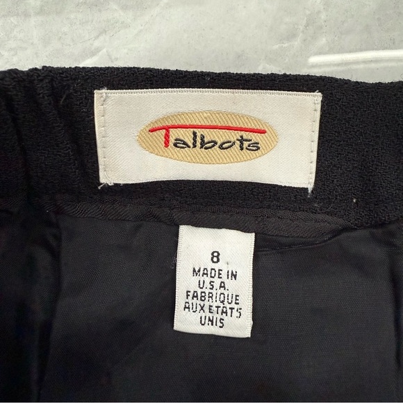 Women’s Vintage Talbots Midi 100% Wool Business Office Work Skirt Size 8 - Picture 13 of 16
